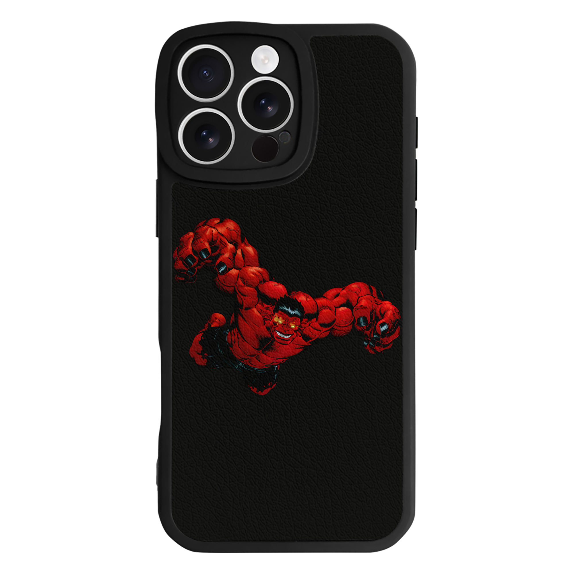 （画像用） アベンジャーズ The Avengers 【iPhone 16シリーズ対応】シリコンスマホケース（レザー調） 材質：シリコン